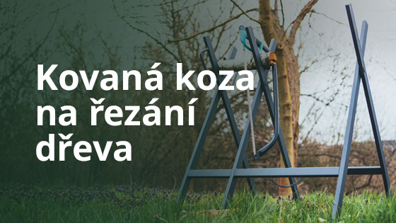 Kovaná koza na řezání dřeva – recenze českého pomocníka