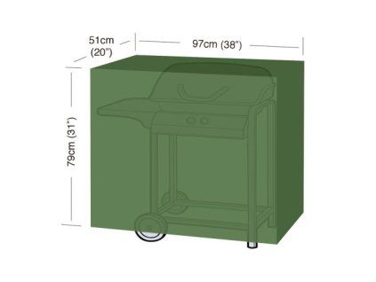 Kryci plachta na gril Classic S, 97 x 51 x 79 cm, 90 g/m2
