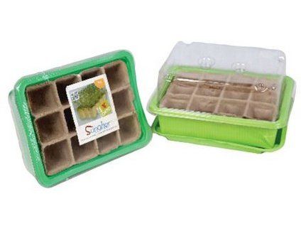 Minipareniste se sadbovaci deskou, 12 bunek, 3 sady
