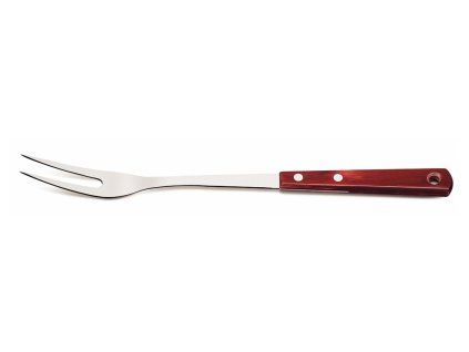 Grilovaci vidlice Tramontina Polywood, 2 hroty, 32,5 cm, cervena