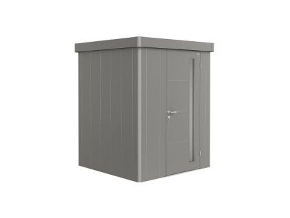 3508888 zahradni domek neo 1a sedy kremen jednokridle dvere