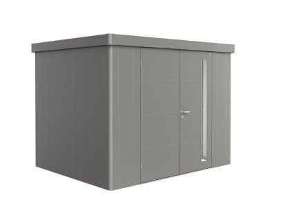 3509173 9 zahradni domek neo 2c sedy kremen dvoukridle dvere
