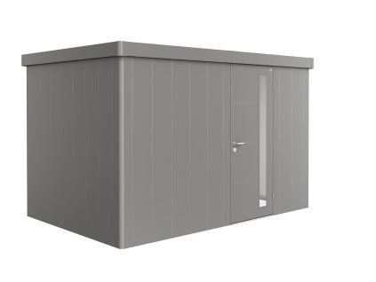 3509230 zahradni domek neo 2d sedy kremen jednokridle dvere