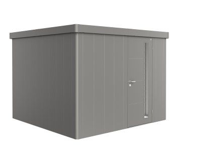 3509365 zahradni domek neo 3c sedy kremen jednokridle dvere