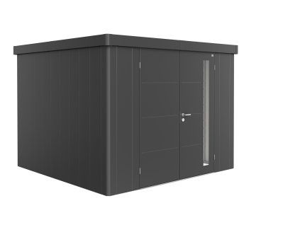 3509368 10 zahradni domek neo 3c tmave seda dvoukridle dvere