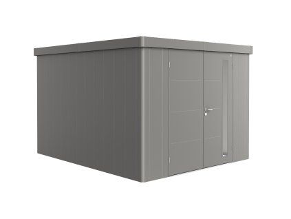 3509551 9 zahradni domek neo 4c sedy kremen dvoukridle dvere