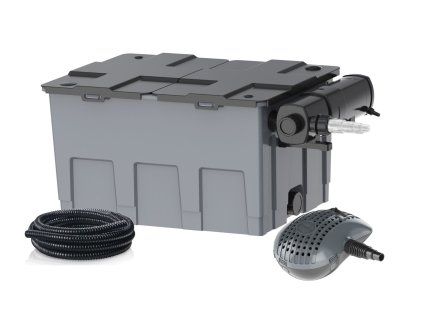 Heissner sada průtokové filtrace s čerpadlem 4900 l/h, UV 24W, do 24 m3 FPU24000-00
