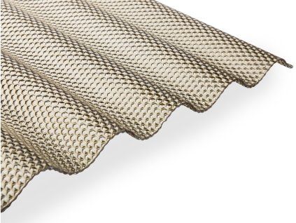 Polykarbonátová deska Guttagliss WABE 4,00 x 1,05m bronz