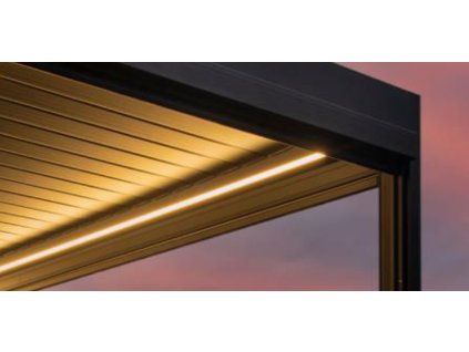 LED osvětlení pro pergolu BIOHORT 4 x 3, včetně řídicí jednotky