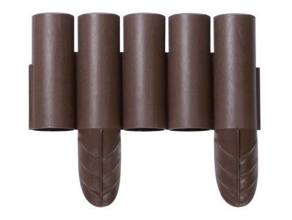 palisada zahradni 235 cm barva hneda