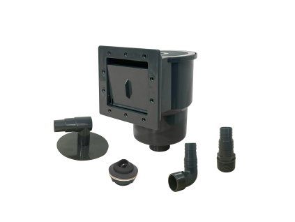 Stenovy bazenovy skimmer, antracit