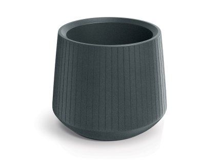 Květináč CORO BOWL 48 cm, grafit