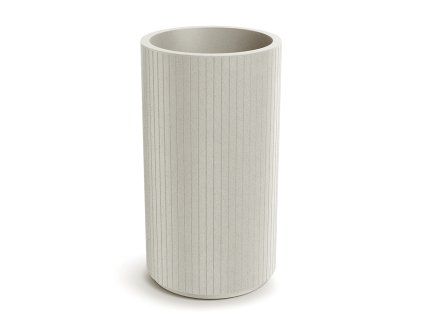 Květináč CORO ROUND HIGH 40 cm, písková
