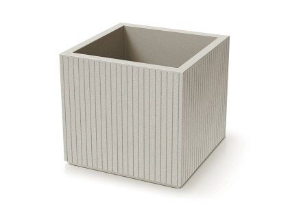 Květináč CORO SQUARE 48 cm, písková