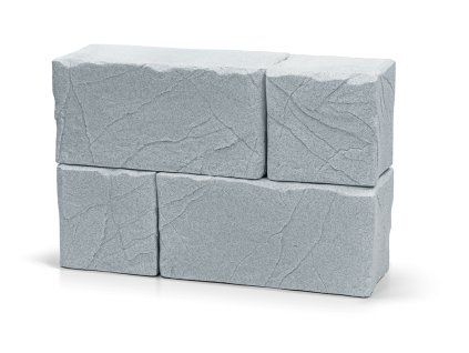 Nádrž na dešťovou vodu STONE BLOCK 270L, studená šedá