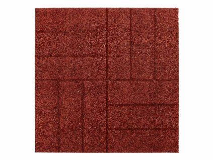 gumova dlazdice aslon design cervena 2