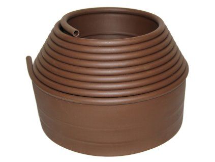 Zahradni obrubnik GARDEN DIAMOND JUNIOR 6 m, hnedy