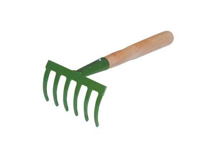 hrabičky  6 hrotů S NáSADOU  24cm