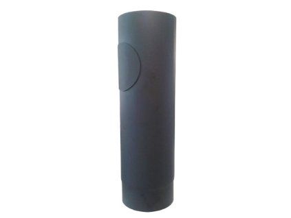 roura kouřová s otv.150 mm/ 500 t.1,5 mm ČER