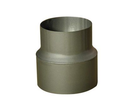 redukce trubková 200/150 mm (d.160 mm) t.1,5 mm ČER
