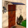 Vchodová stříška Swing PC 160 x 87 cm bílá / čirá