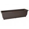 Samozavlažovací truhlík AQUA GLORIA 60 cm, hnědá