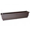 Samozavlažovací truhlík AQUA GLORIA 80 cm, hnědá