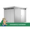 3463841 domek na naradi biohort highline h5 stribrna jednokridle dvere