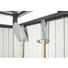 3463850 11 domek na naradi biohort highline h3 stribrna dvoukridle dvere