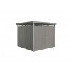 3463871 domek na naradi biohort highline h4 sedy kremen jednokridle dvere