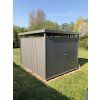 3463883 15 domek na naradi biohort highline h3 sedy kremen dvoukridle dvere