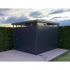 3463901 14 domek na naradi biohort highline h3 tmave sedy jednokridle dvere