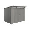 3464336 domek na naradi avantgarde a5 sedy kremen jednokridle dvere