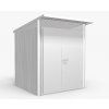 3464375 domek na naradi avantgarde a1 stribrna dvoukridle dvere
