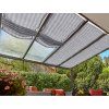 Stínění pro pergoly Terrassendach Premium grafit, 0,95 x 4,9 m