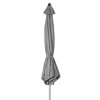 Naklápěcí zahradní slunečník s klikou Doppler ACTIVE 320 cm, světle šedá