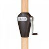 Slunečník s klikou s ULTRA UV ochranou Doppler ALU WOOD 3,5 m, přírodní