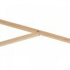 Slunečník s klikou s ULTRA UV ochranou Doppler ALU WOOD 3,5 m, přírodní