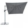 Výkyvný zahradní slunečník s boční tyčí Doppler ACTIVE 350  x 260 cm, antracit