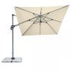 Výkyvný zahradní slunečník s boční tyčí Doppler ACTIVE 350  x 260 cm, přírodní