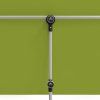 Naklápěcí slunečník Doppler ACTIVE Balkónová clona 180 x 130 cm , zelená