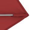 Slunečník s automatickým naklápěním Doppler EXPERT 220 x 140 cm, terakota