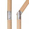 Slunečník s automatickým naklápěním s ULTRA UV ochranou Doppler ALU WOOD 210 x 140 cm, antracit