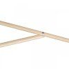 Slunečník s automatickým naklápěním s ULTRA UV ochranou Doppler ALU WOOD 210 x 140 cm, přírodní