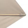 Slunečník s automatickým naklápěním s ULTRA UV ochranou Doppler ALU WOOD 210 x 140 cm, přírodní