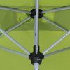 Slunečník s automatickým naklápěním klikou Doppler ACTIVE 210x140 cm, zelená