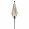 Slunečník se středovou nohou Doppler ACTIVE 200 x 120 cm, přírodní