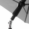 Slunečník se středovou nohou Doppler ACTIVE 200 x 120 cm, světle šedá