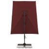 Moderní slunečník s boční nohou Doppler ACTIVE 310  x 210 cm, terakota