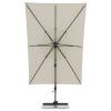 Moderní slunečník s boční nohou Doppler ACTIVE 310  x 210 cm, přírodní